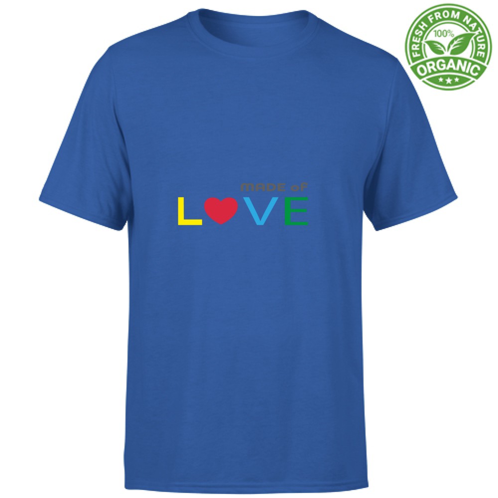 T-shirt kids Organic- Made of love - immagine 5