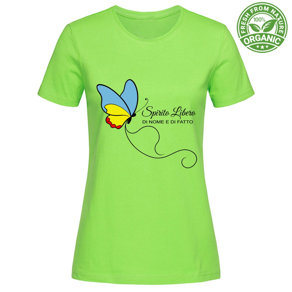 T-shirt Donna Organic - Spirito libero - immagine 5