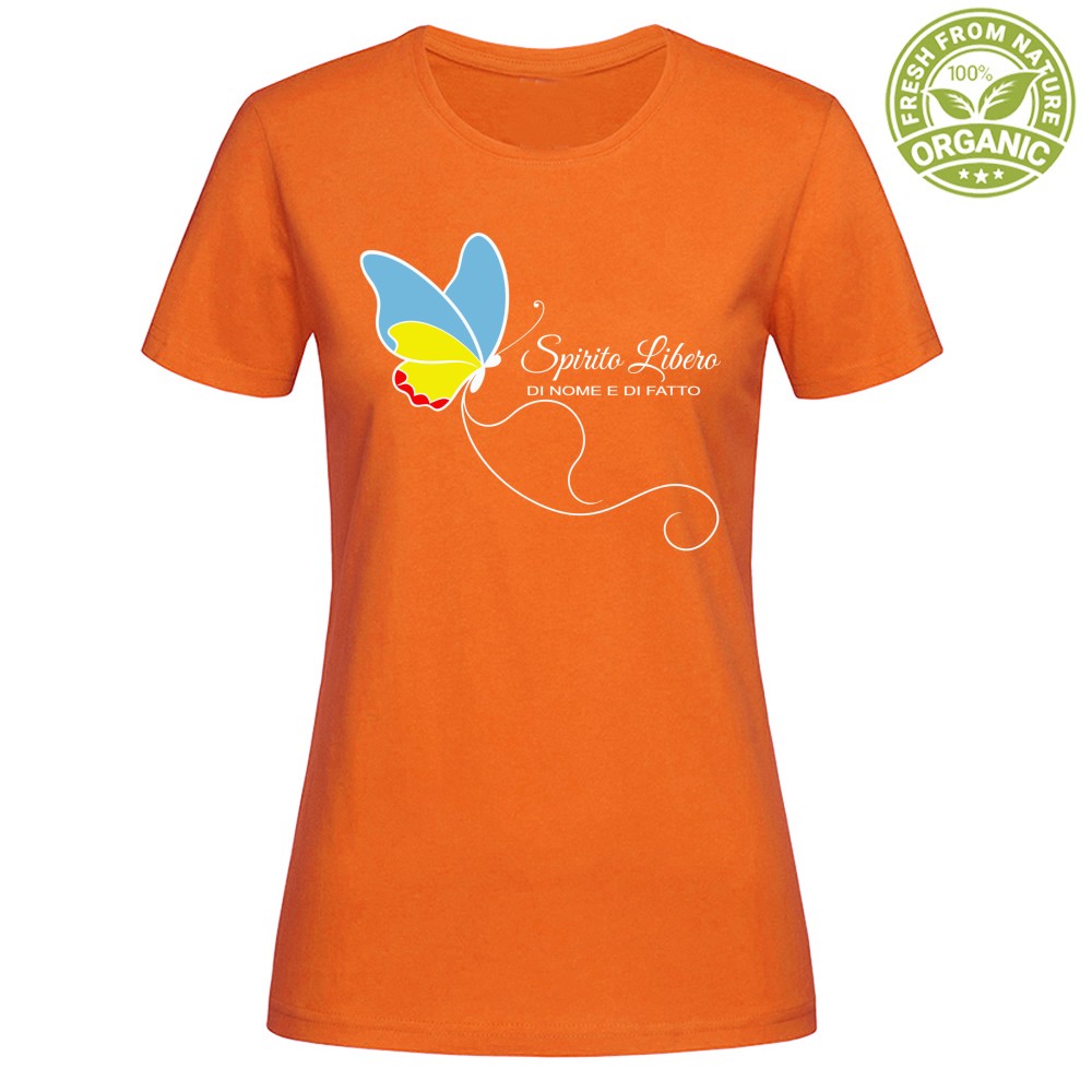 T-shirt Donna Organic - Spirito libero - immagine 3