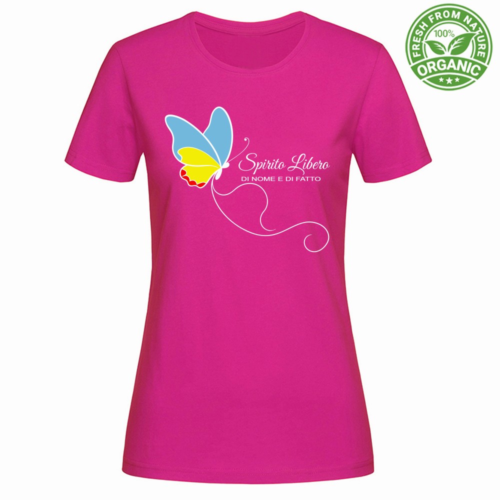 T-shirt Donna Organic - Spirito libero - immagine 4