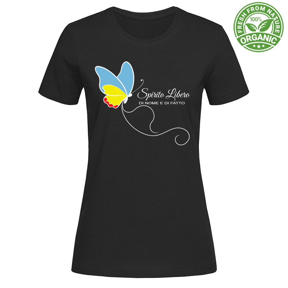 T-shirt Donna Organic - Spirito libero