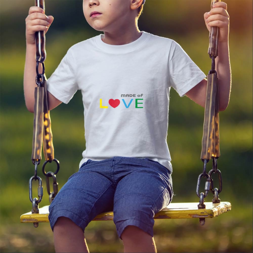 T-shirt kids Organic- Made of love