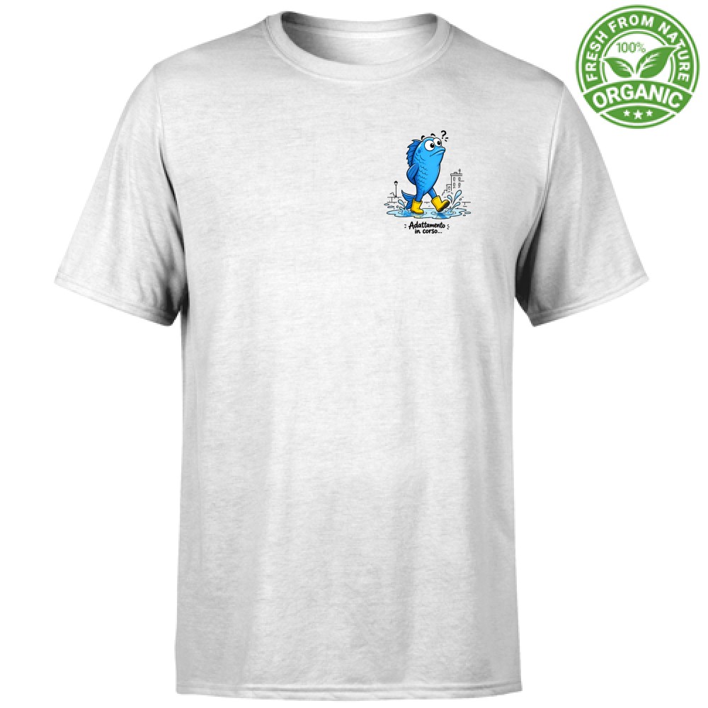 T-shirt Unisex Organic- Adattamento in corso..