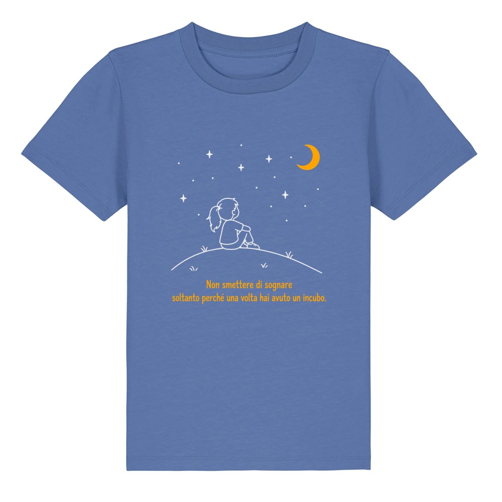 T-shirt baby Premium- Non smettere di sognare bambina - immagine 5
