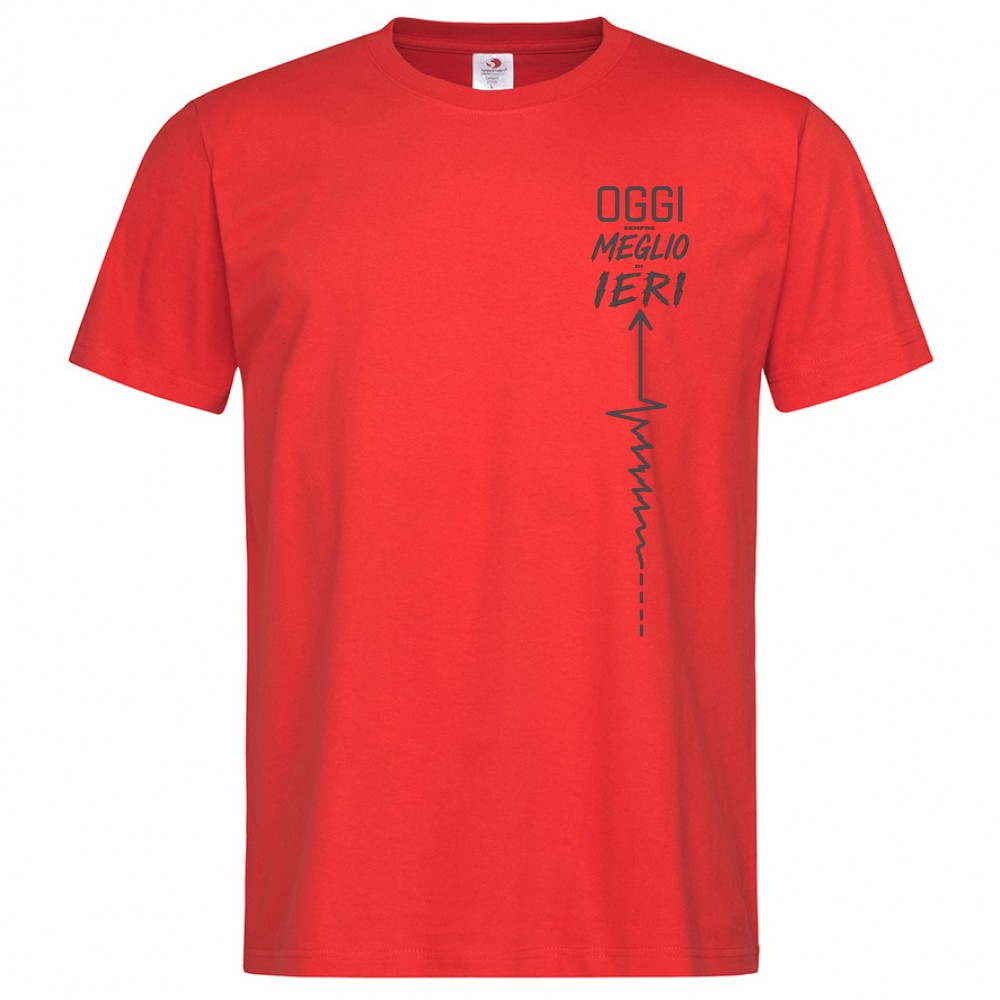 T-shirt Premium Uomo- Oggi sempre meglio di ieri - immagine 3