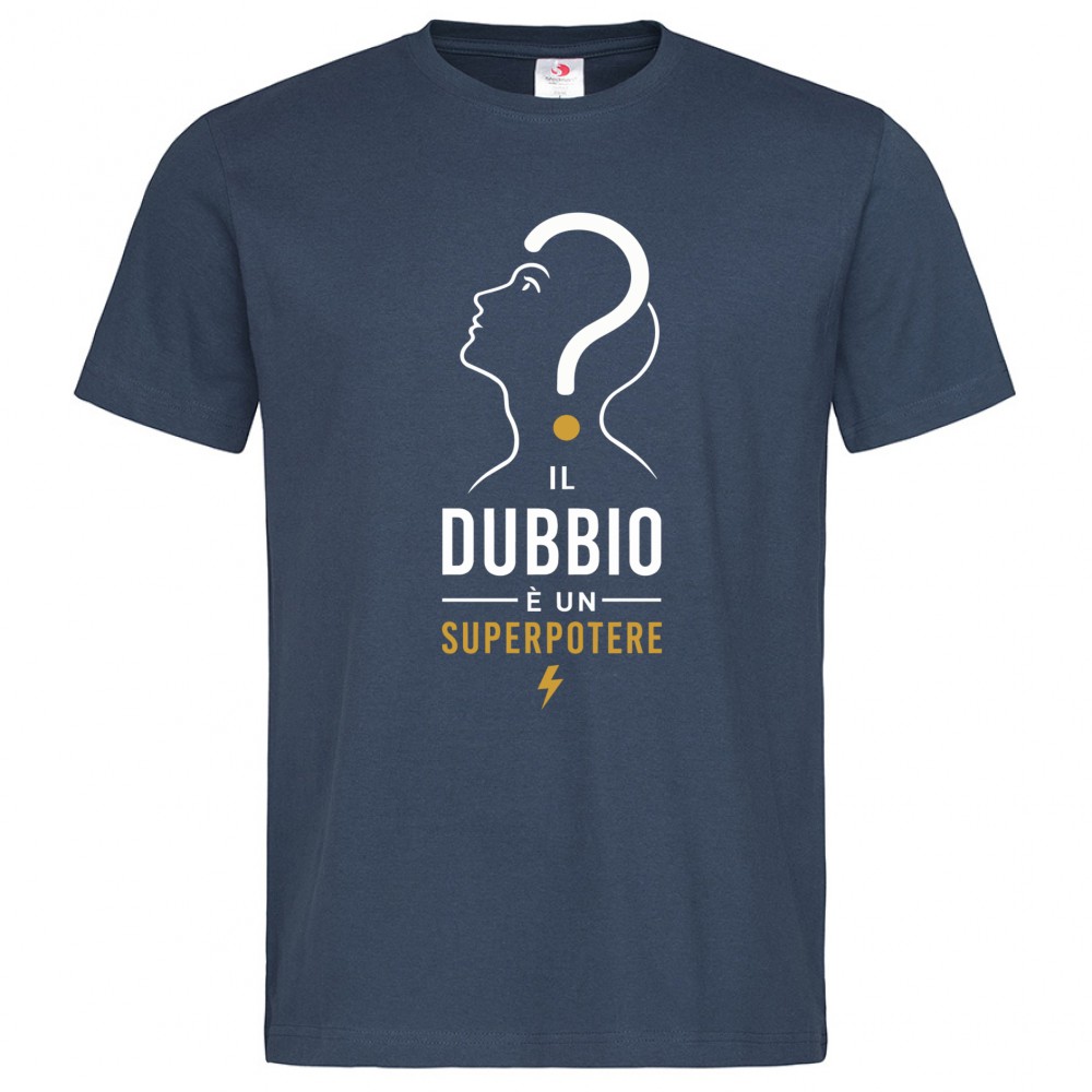 T-shirt Uomo Premium - Il dubbio è un superpotere - immagine 5