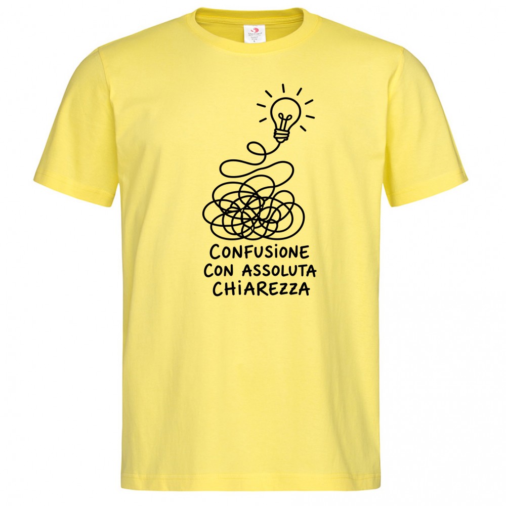 T-shirt Uomo Premium - Confusione con assoluta chiarezza - immagine 5