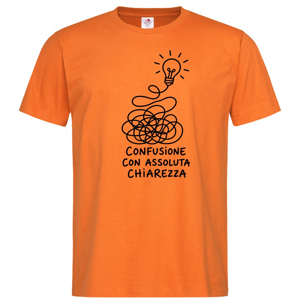 T-shirt Uomo Premium - Confusione con assoluta chiarezza - immagine 4