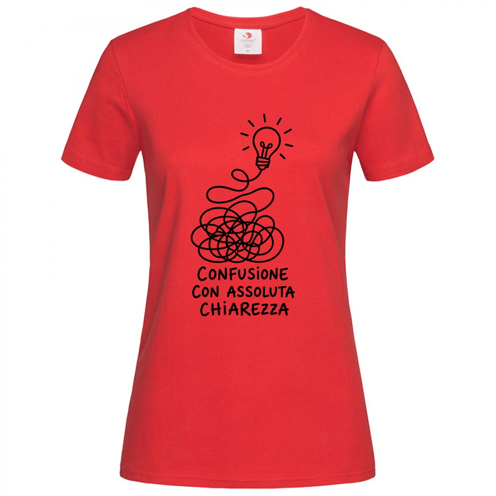 T-shirt Donna Premium - Confusione con assoluta chiarezza - immagine 3