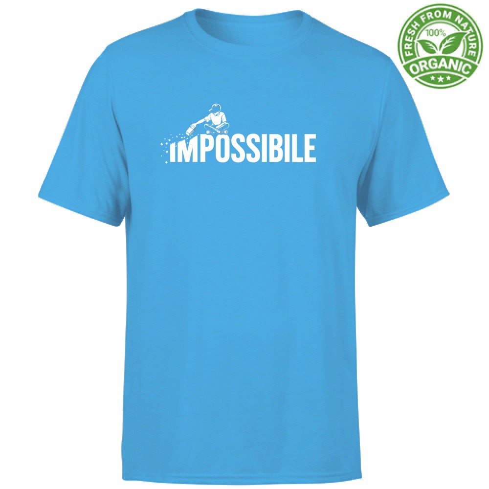 T-shirt Unisex Organic- Impossibile - immagine 8