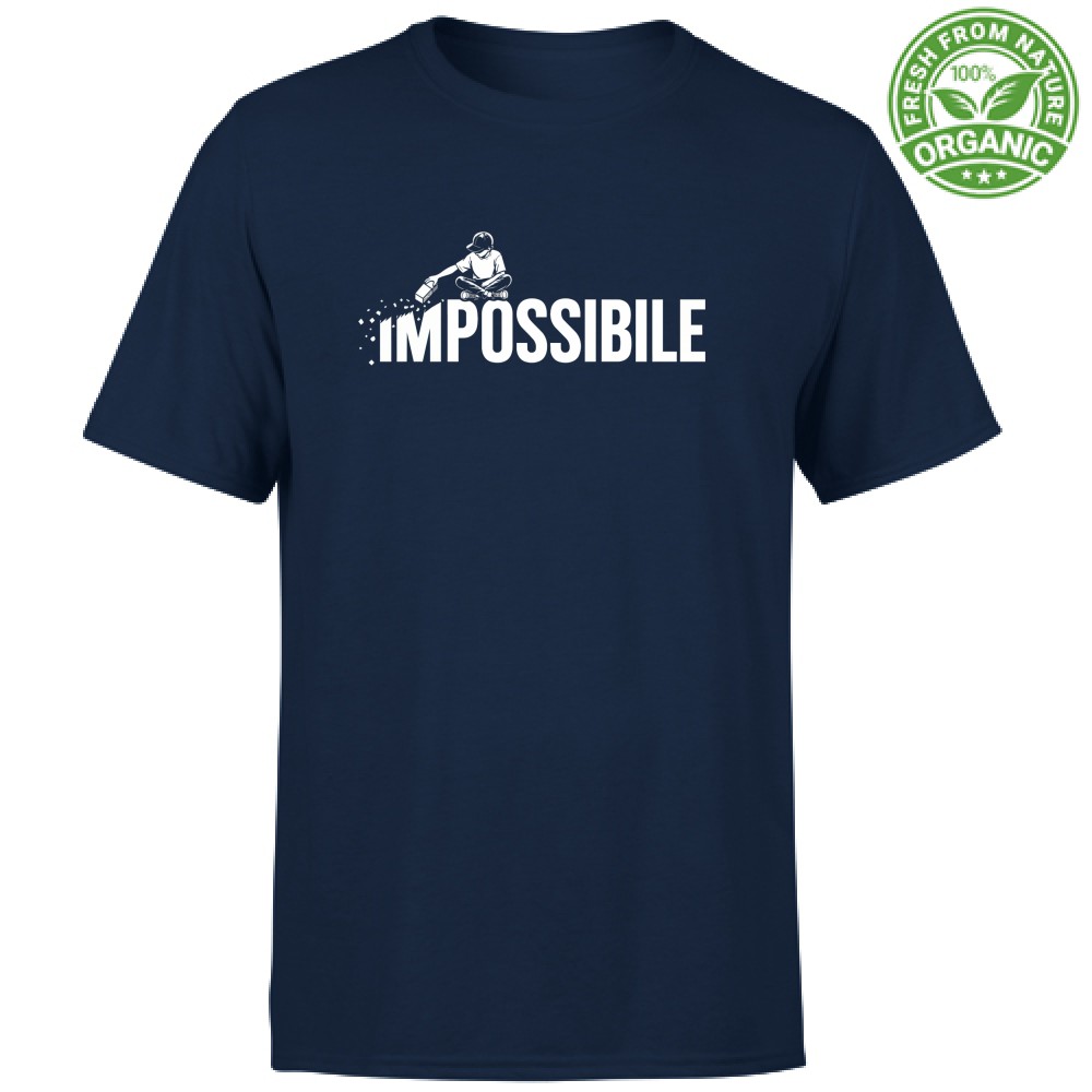 T-shirt Unisex Organic- Impossibile - immagine 6