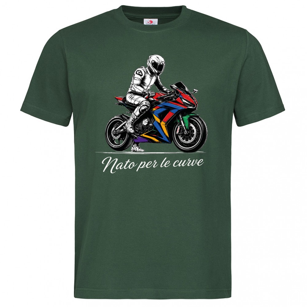 T-shirt Premium Uomo- Nato per le curve - immagine 2