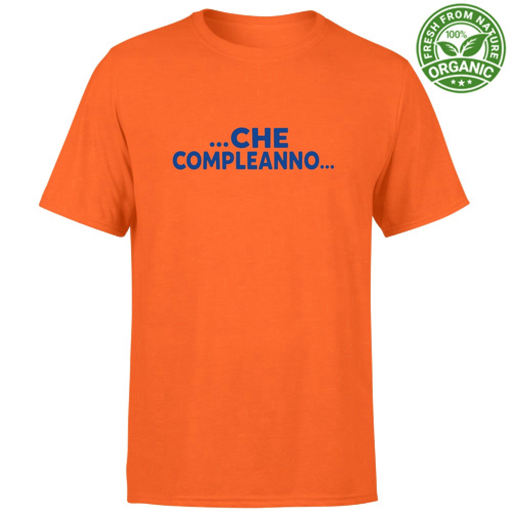 T-shirt Unisex Organic - Che compleann (Collezione Compleanno – Parte 2 di 3) - immagine 5
