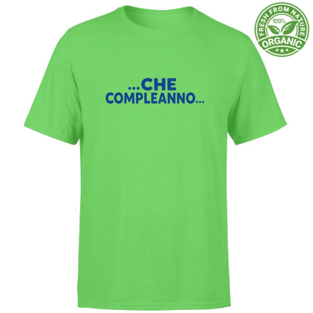 T-shirt Unisex Organic - Che compleann (Collezione Compleanno – Parte 2 di 3) - immagine 3