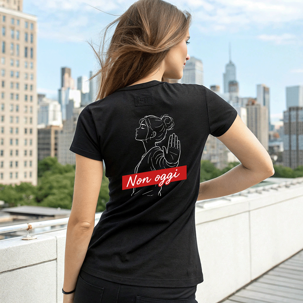 T-shirt Donna Organic - Non oggi