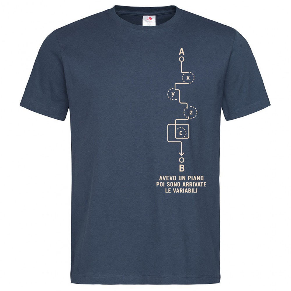 T-shirt Premium Uomo- Avevo un piano - immagine 3