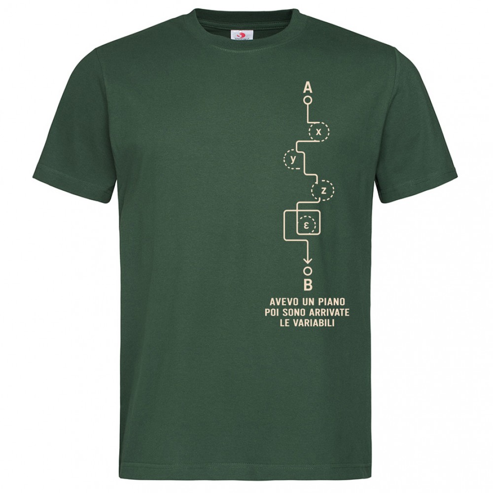 T-shirt Premium Uomo- Avevo un piano - immagine 2
