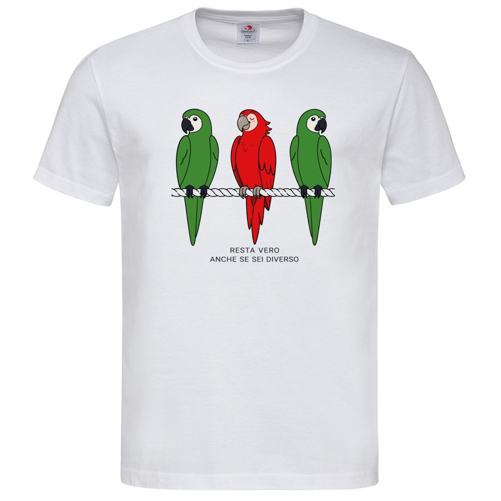 T-shirt Premium Uomo- Resta vero