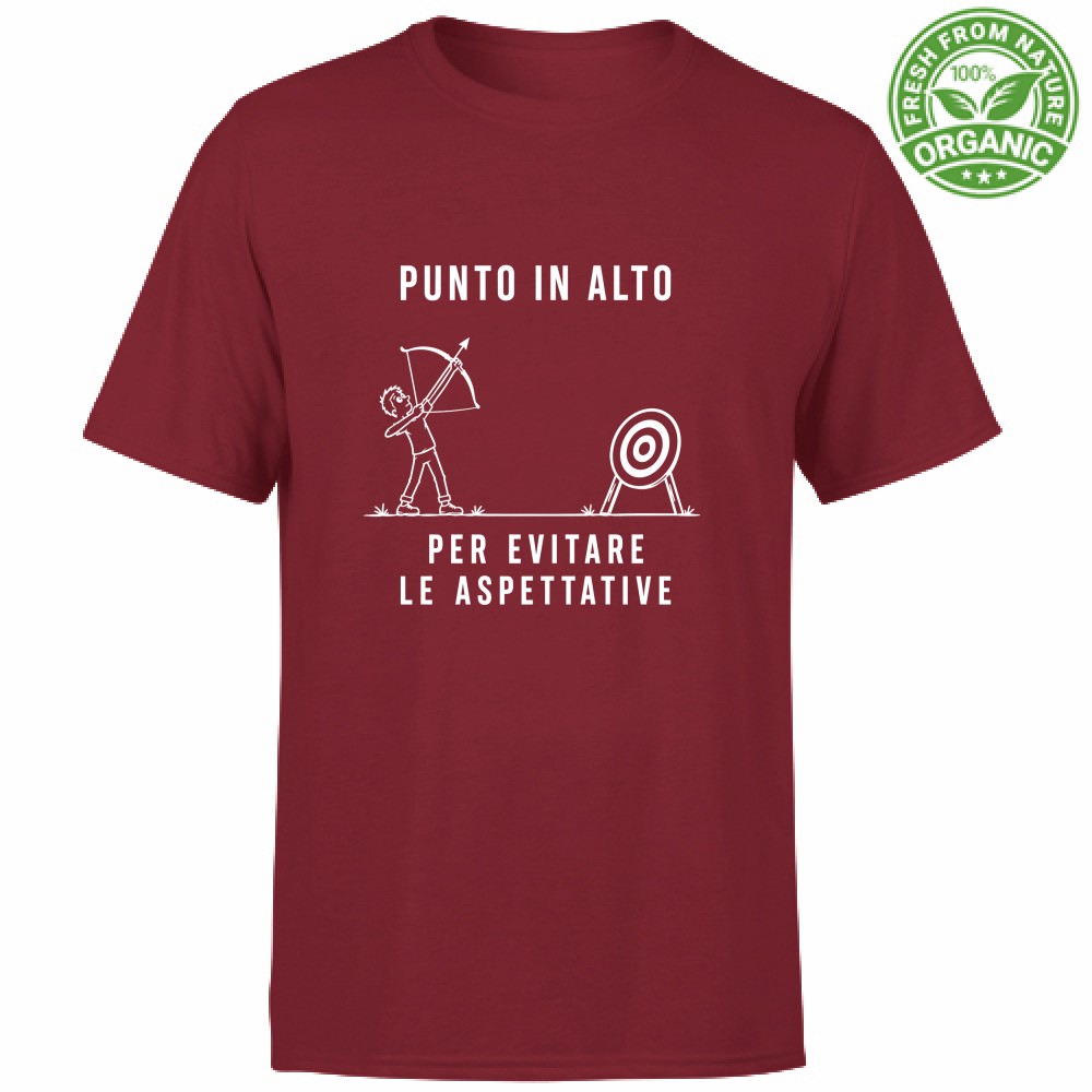 T-Shirt Unisex Organic- Punto in alto - immagine 6
