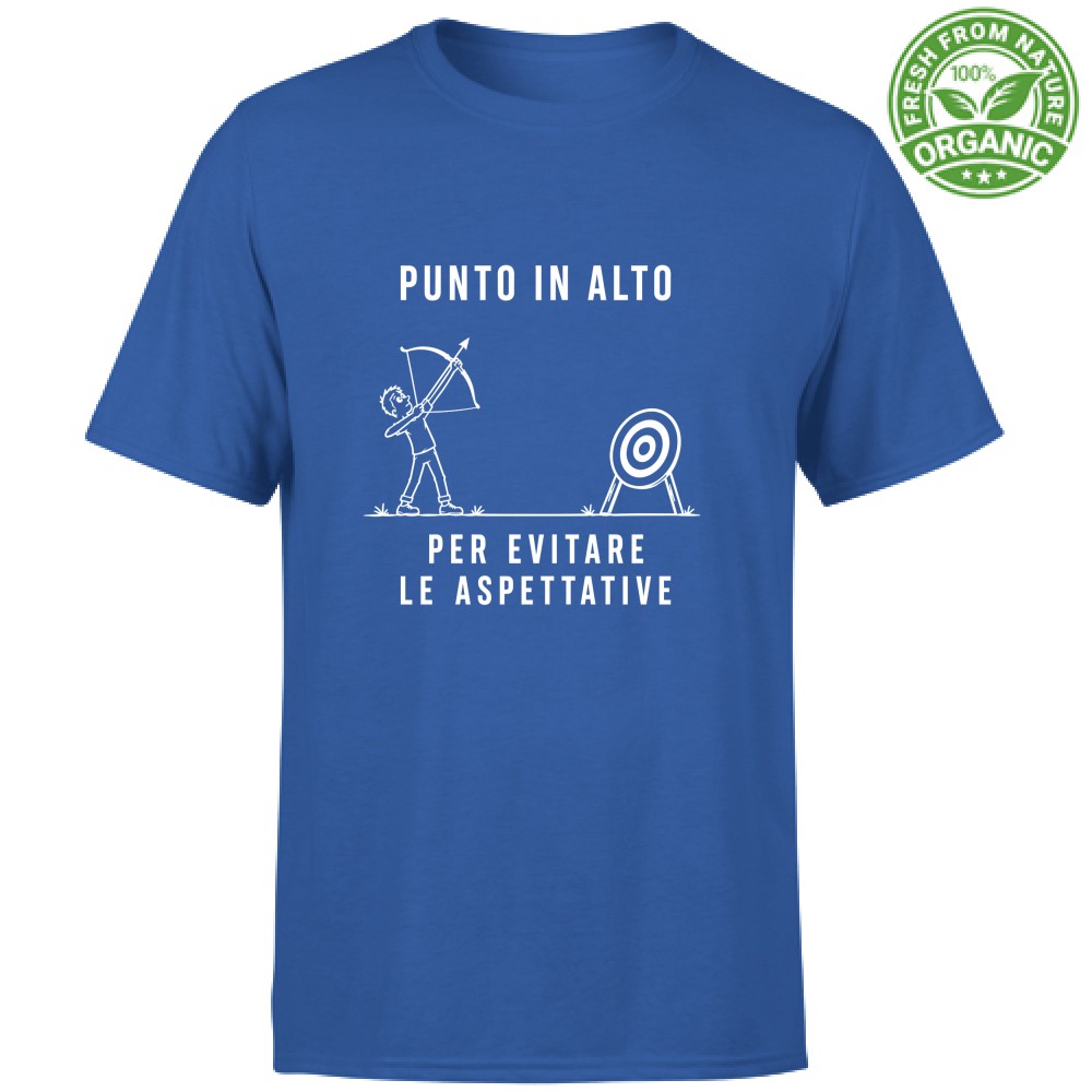 T-Shirt Unisex Organic- Punto in alto - immagine 5