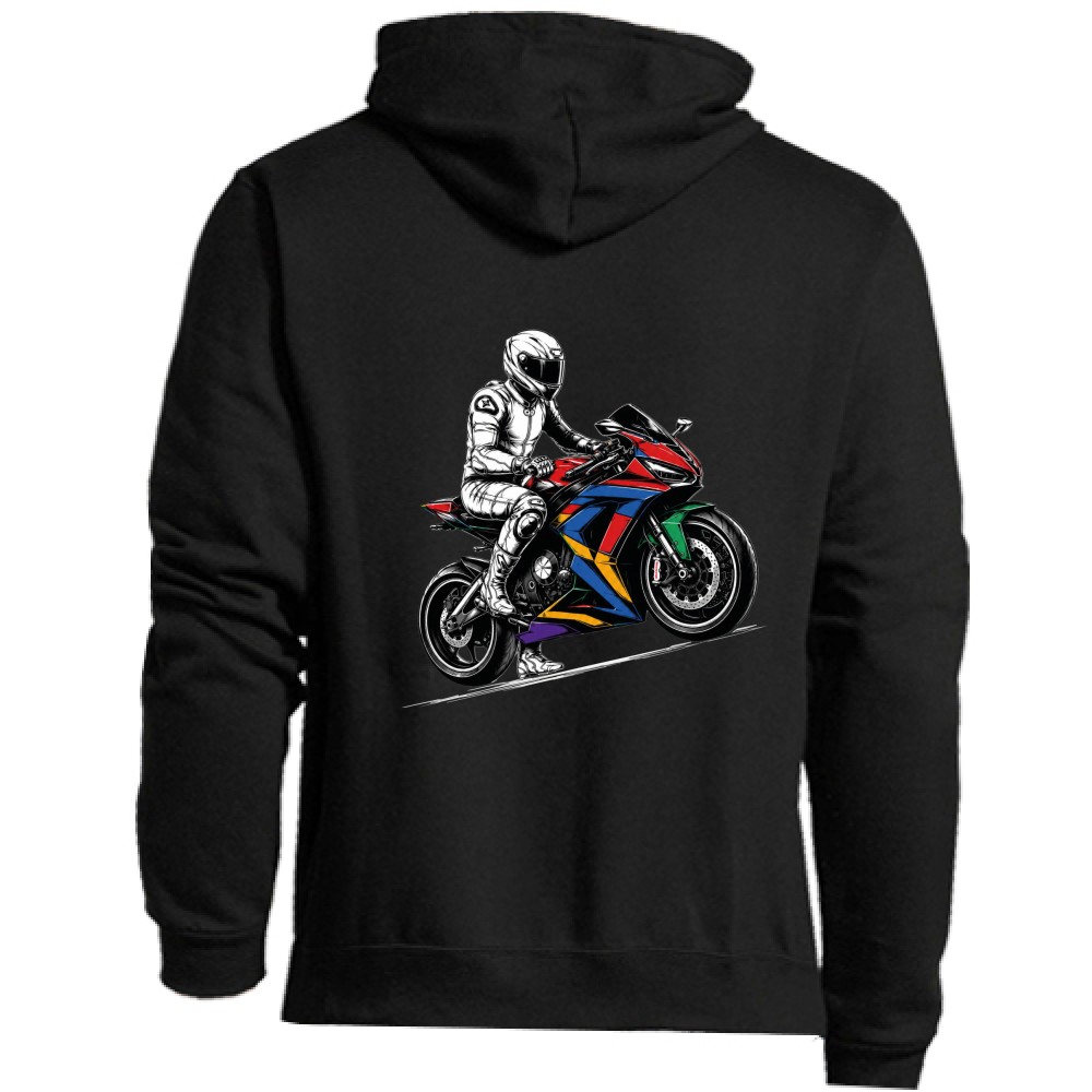 Felpa Premium - Unisex FILL Zip - Moto