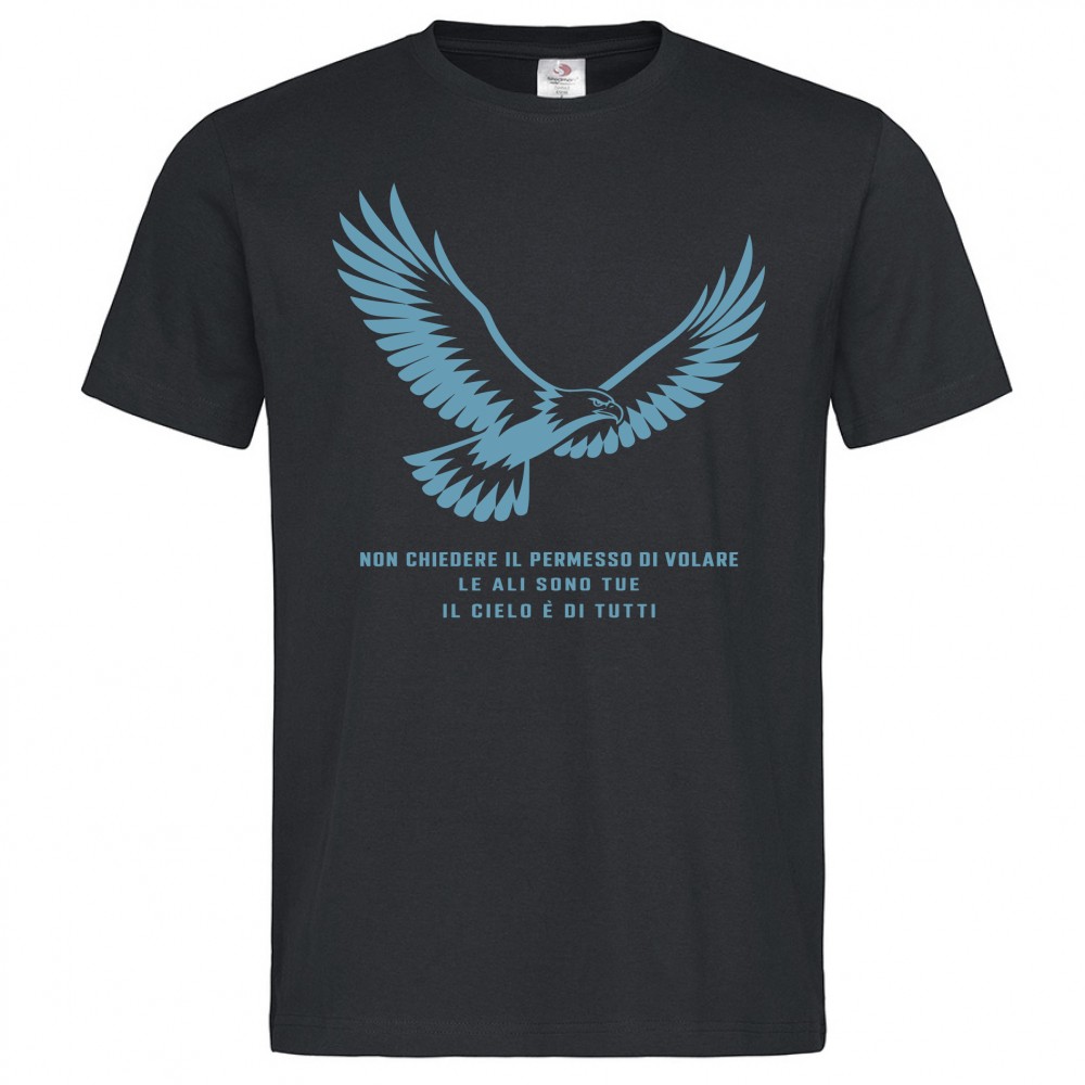 T-shirt Premium Uomo- Le ali sono tue - immagine 3