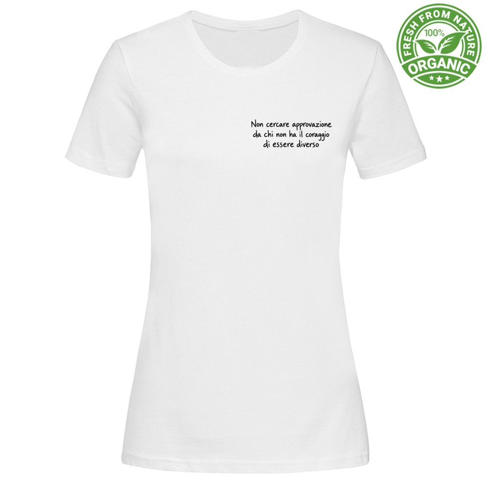 T-shirt Donna Organic - Essere diverso