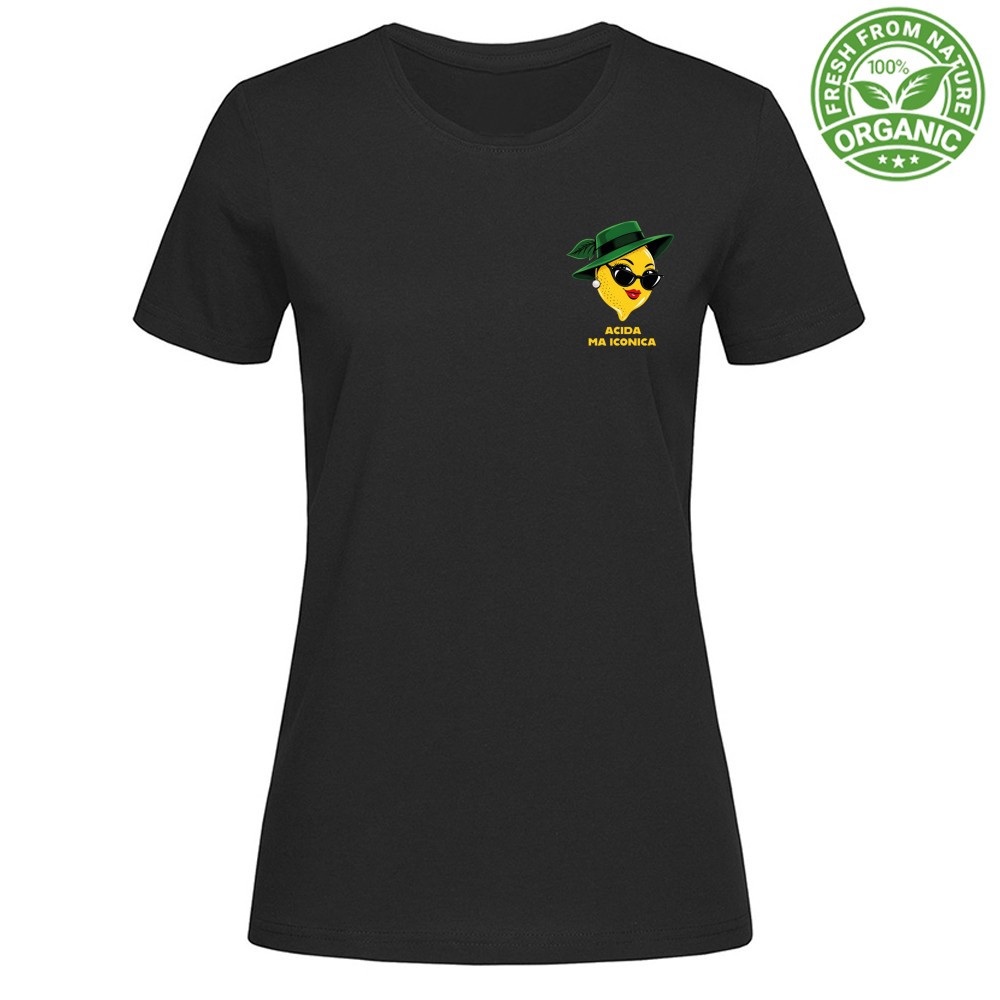 T-shirt Donna Organic - Acida ma iconica